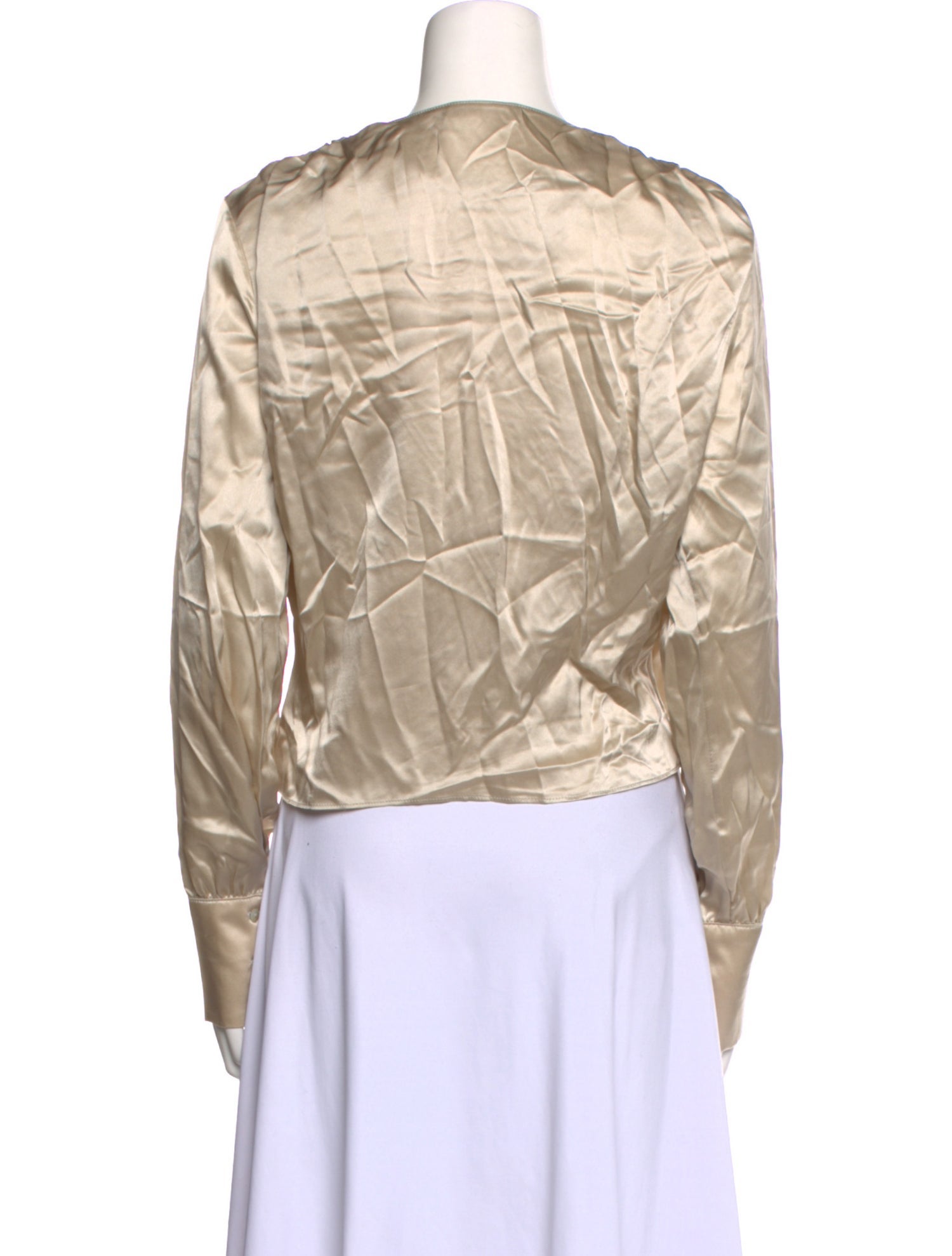 Sablyn Silk V-Neck Blouse